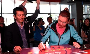 Simona Halep a completat cu grijă numerele pentru loteria chineză jpeg
