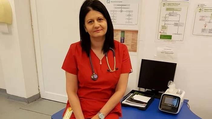 Mioara Neagu contractase virusul în luna septembrie şi era internată în spitalul suport COVID-19 Colentinafoto: Facebook