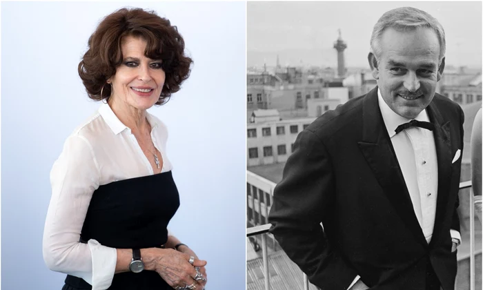 Fanny Ardant si Printul Rainier de Monaco Profimedia, Getty Images jpg