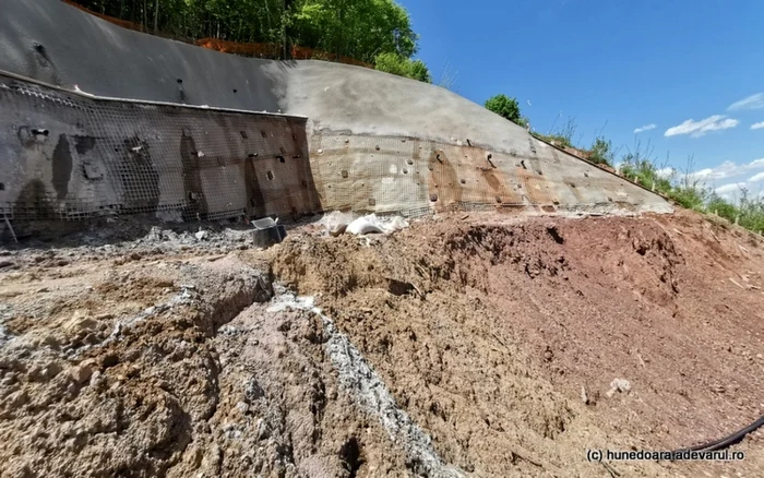 santierul feroviar ilteu gurasada zona viitoarelor tuneluri foto daniel guta adevarul