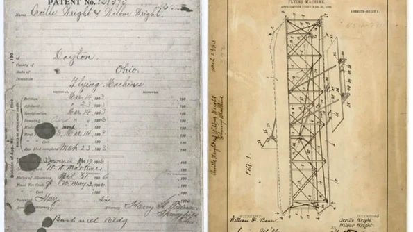 Povestea brevetului de aviaţie al fraţilor Wright, găsit după 30 de ani jpeg