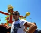 Radu Mazăre inspectează carele alegorice pentru Carnavalul Mamaia 2014 Foto Adrian Boioglu