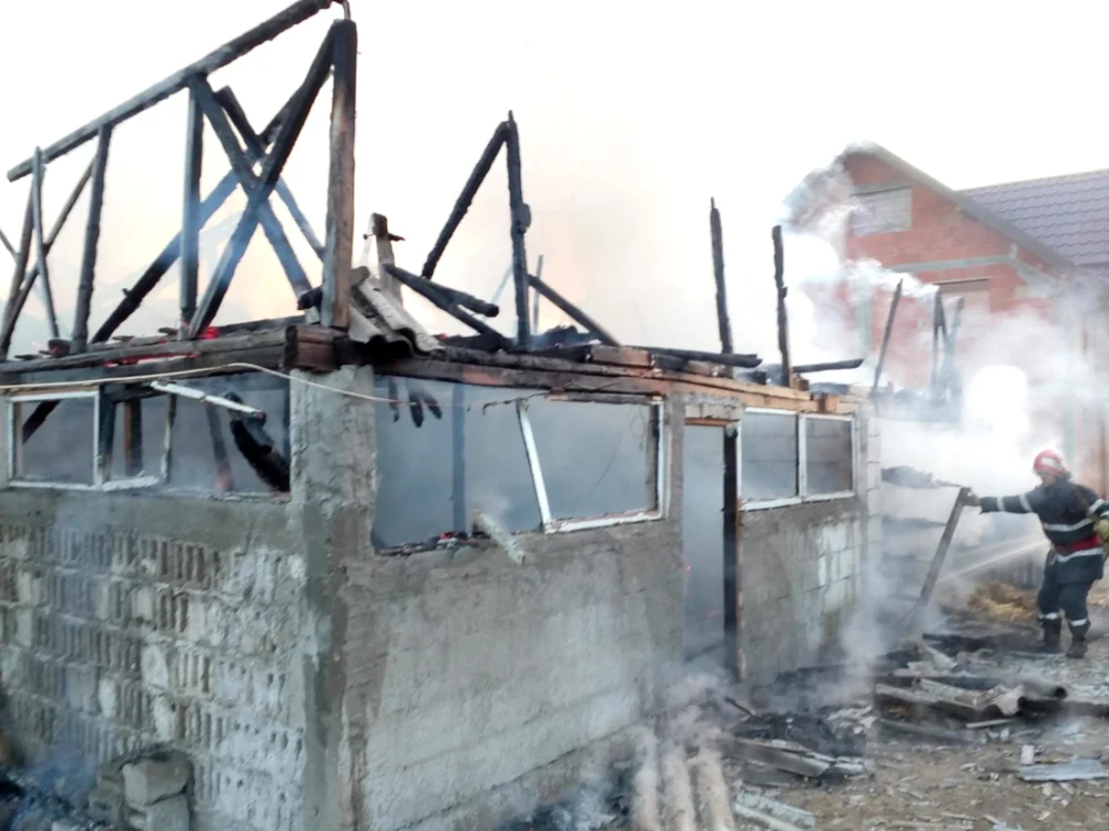 incendiu olt