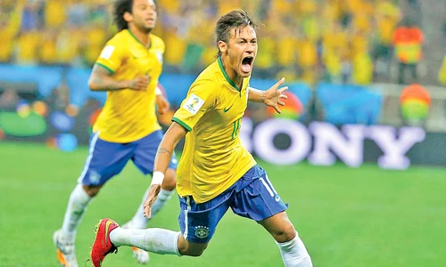 Neymar se gândeşte că ar putea intra pe teren duminică jpeg