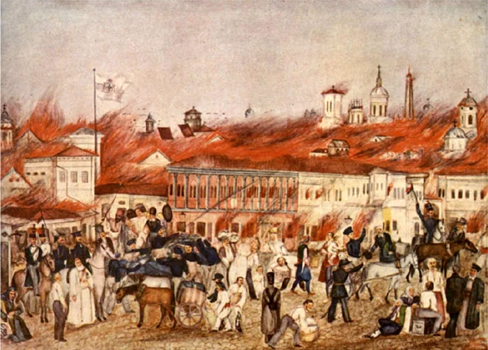 Marele incendiu din 1847 FOTO Wikipedia