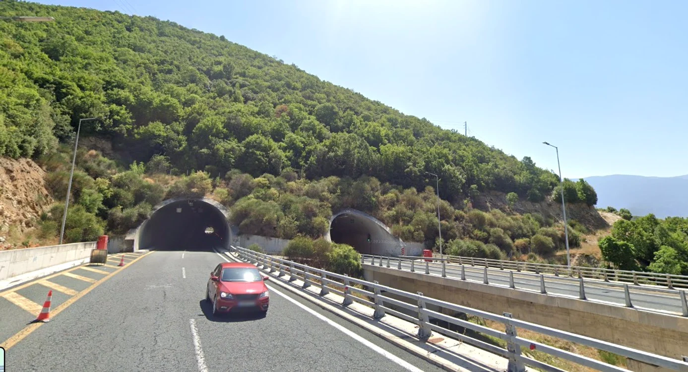 Noua autostradă va fi principala poarta de intrare în Albania FOTO Google Maps