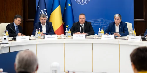 Întrevederea premierului cu comisarul european pentru buget și administrație FOTO: GOV