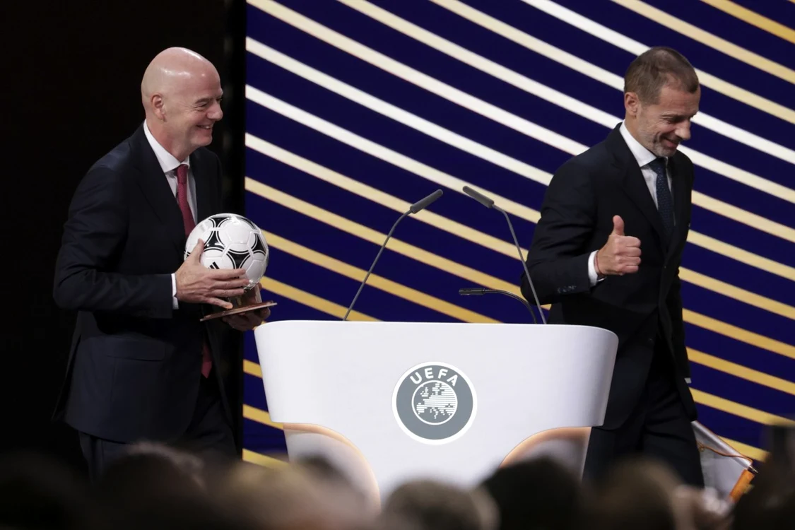 Aleksander Ceferin s-a distanța de Gianni Infantino
