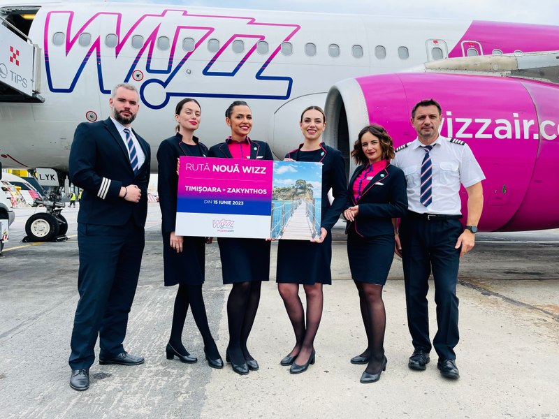 O nouă destinație de vacanță de pe Aeroportul Timișoara. Pe insula Zakynthos, cu Wizz Air