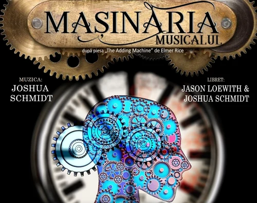 „Mașinăria. Musicalul“ este o satiră despre înrobirea ființelor umane în epoca mașinilor
