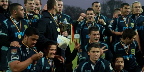 RCM Timișoara a cucerit Cupa României după ce a ocupat locul 3 în Superliga de rugby * Foto: Marian Burlacu