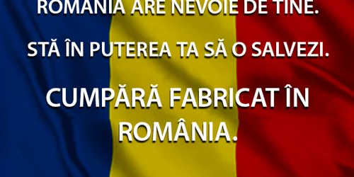 Fabricat in Romania