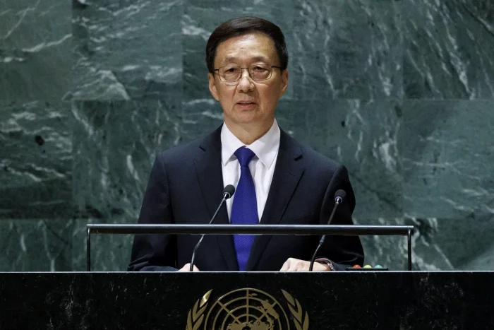 Vicepreședintele Chinei Han Zheng FOTO: EPA EFE