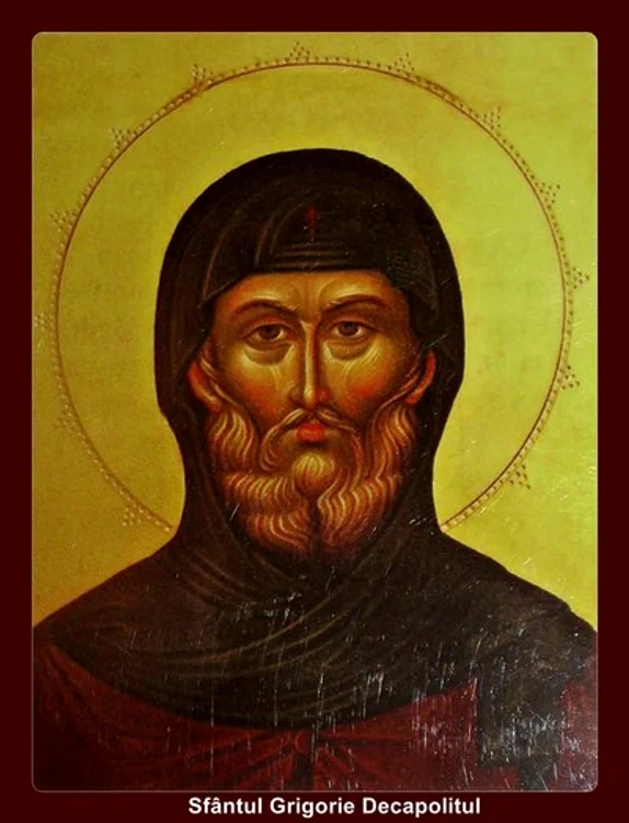 Sfântul Cuvios Grigorie Decapolituldoxologia.ro