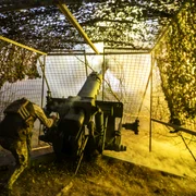Artilerie ucraineană pe front FOTO PROFIMEDIA jpg