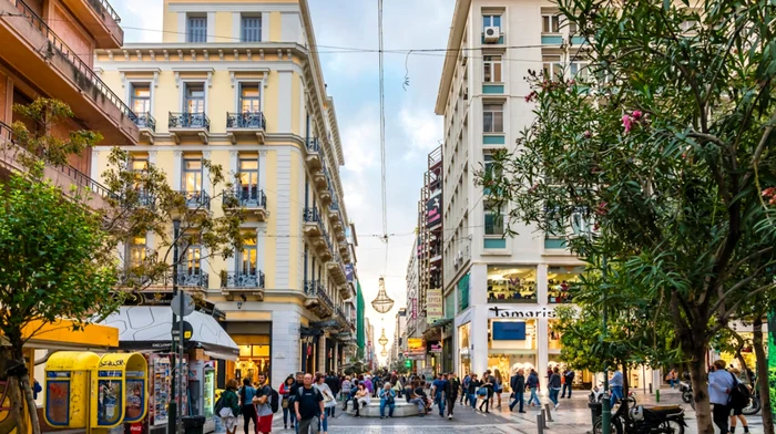 Cartier în Atena. Foto: Shutterstock