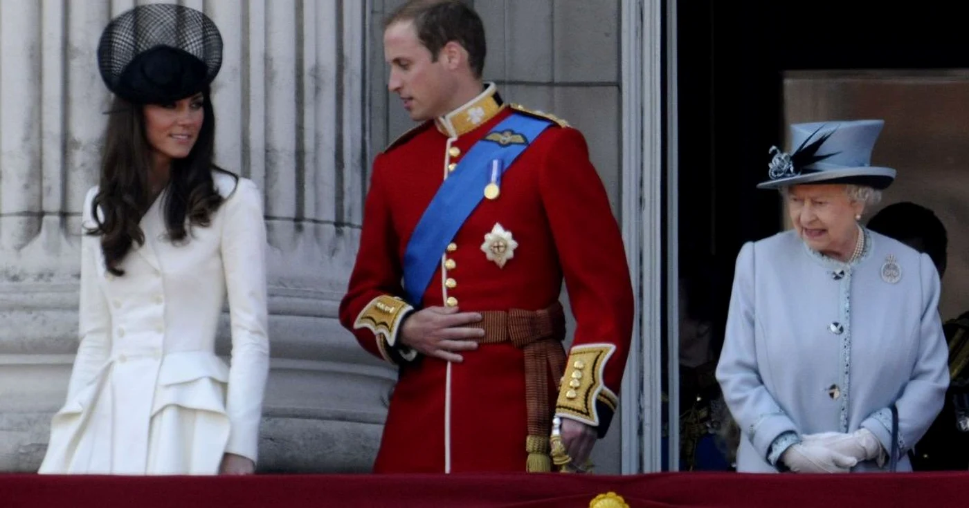 Prinţul William şi Kate la aniversarea oficială a reginei Elisabeth a II-a / Foto: Reuters