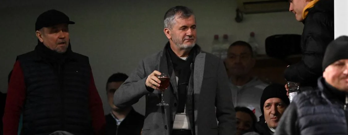 Valeriu Iftime, precum la el în sufragerie  FOTO Sportpictures