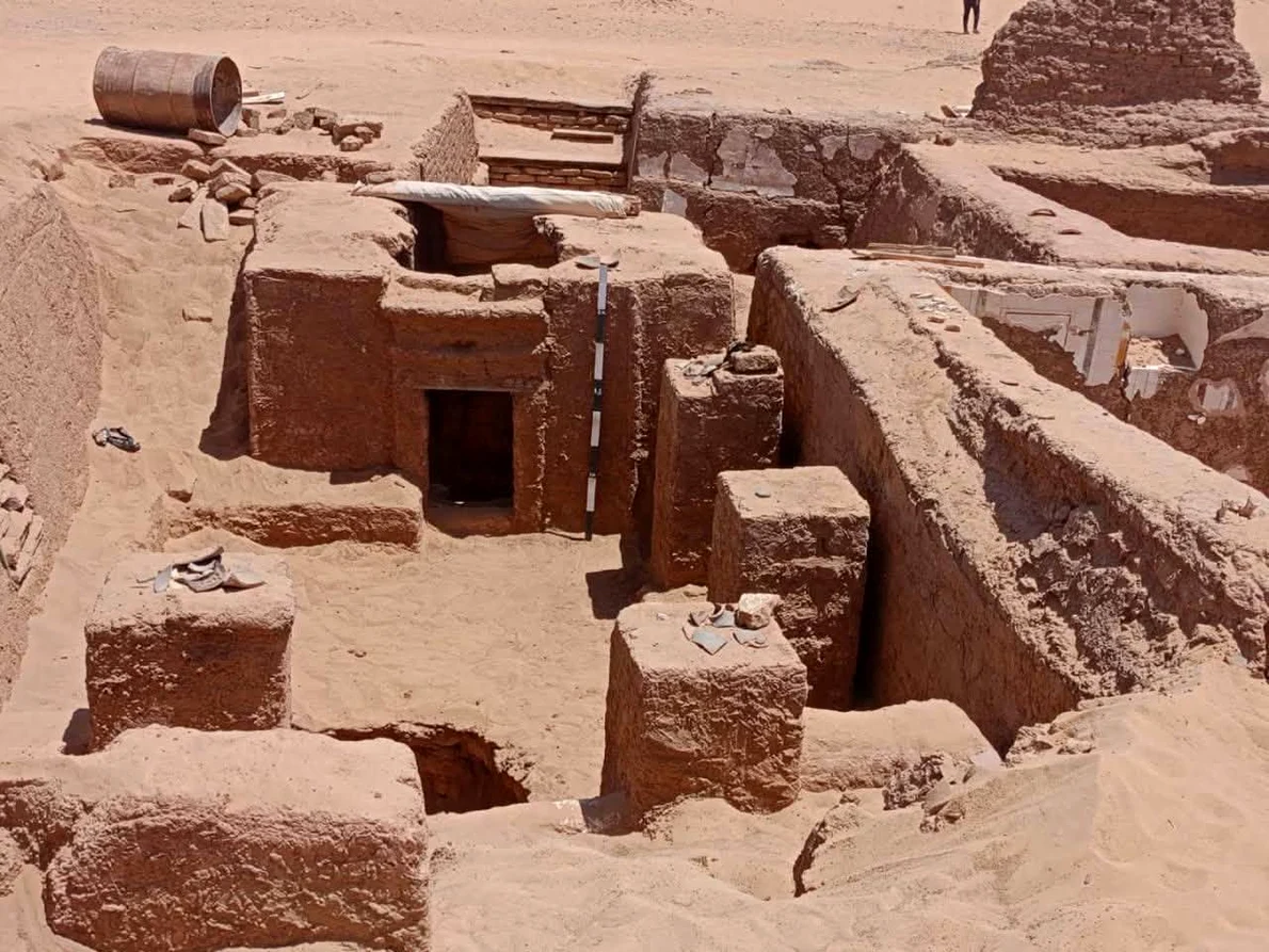 Mormântul descoperit la Bir Al-Shaghala