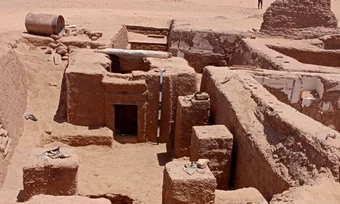 Mormântul descoperit la Bir Al-Shaghala