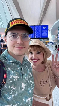 Marina Almășan și fiul ei, Victor / Foto: Facebook