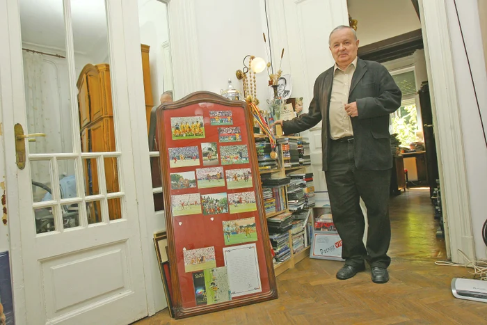 2010. Click! l-a vizitat  în locuinţa sa  din București