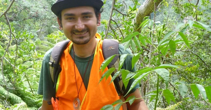 Mihai Muncuş Nagy pe Insula Raoul din Pacific. Foto: blogul personal