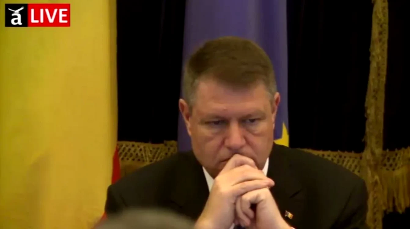 Klaus Iohannis, pus pe gânduri de protestele din ţară. Foto: Adevărul LIVE