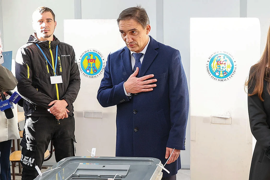 Alexandr  Stoianoglo  e susținut de  curentul pro-rus. FOTO: Inquamphotos