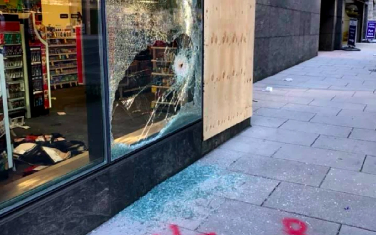 Washington devastat de revoltă proteste violenţe SUA America moartea lui George Floyd Foto Bogdan Banu Sursa Facebook