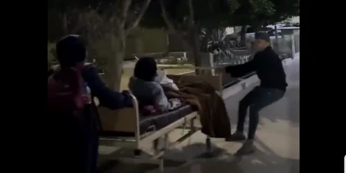 pacienti evacuati  gaza captura x png