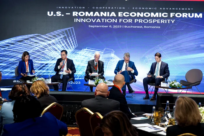 forumul economic romania sua initiativa celor trei tari Foto Amcham jpg
