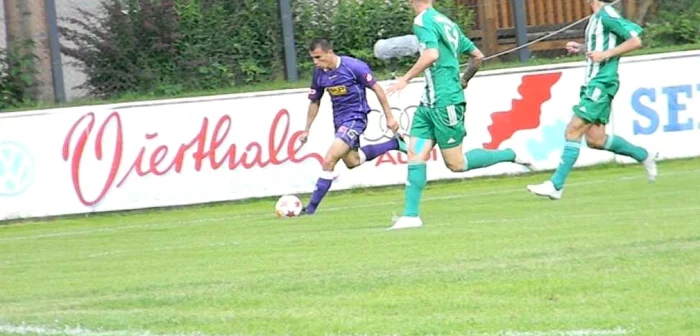 Alb-violeții au câștigat lejer meciul cu Austria Salzburg