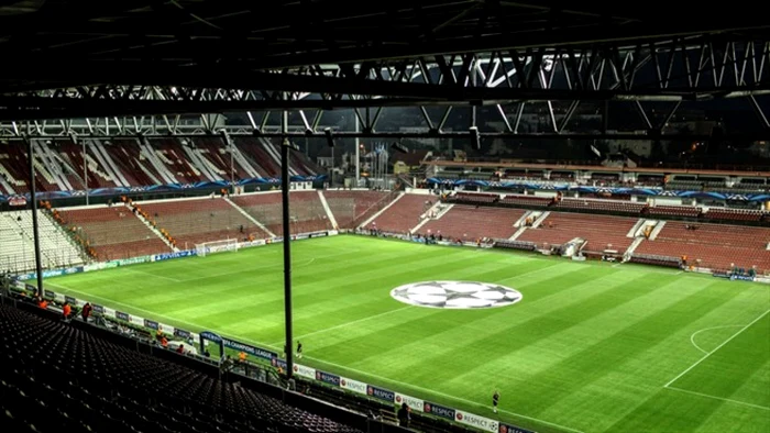 CFR Cluj a disputat 12 partide în grupele Champions League pe stadionul din Gruia. FOTO: uefa.com