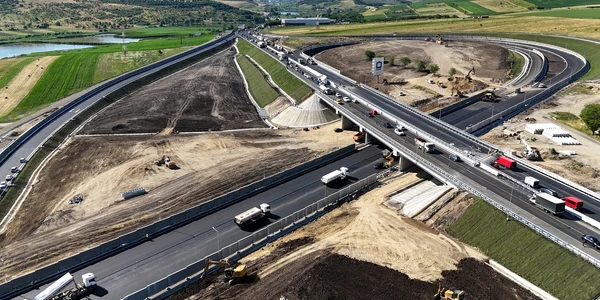 Drumul expres Dex4 intre Autostrada Transilvania A3 si Tureni, Cluj  Foto Daniel Guță ADEVĂRUL (27) JPG