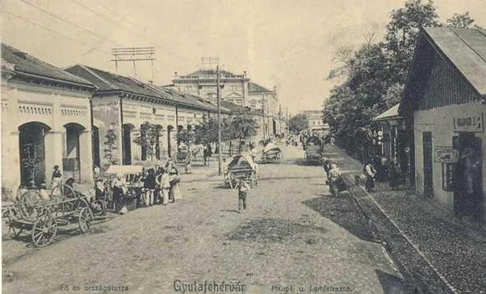 Alba Iulia acum 100 de ani. Foto Facebook - alba iulia orasul meu