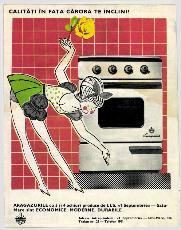 Egalitatea era prezentă în discursul public, însă reclamele transmiteau o altă idee. FOTO: Arcanum