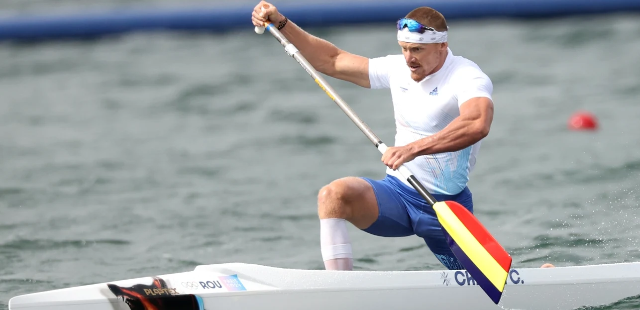 Caiacistul Cătălin Chirilă, un sportiv imens al României. Foto EPA EFE 