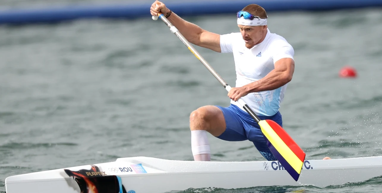 Cătălin Chirilă, din nou pe apă după dezamăgirea de la Olimpiadă. Foto EPA EFE