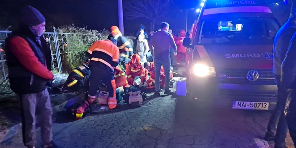 Accident în Petroșani. Foto: gddhd.ro
