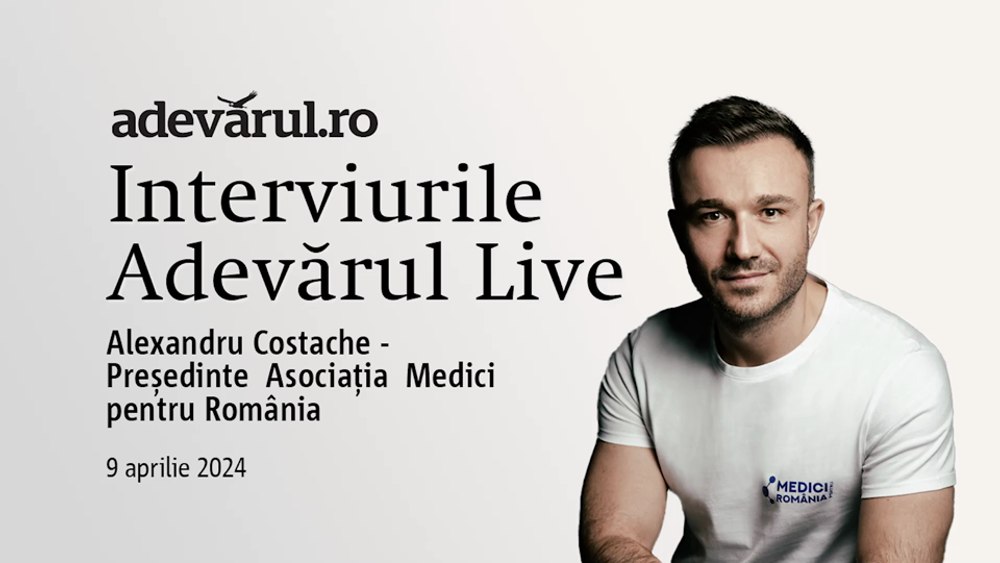 Inițiativa privată oferă României spitale ca afară, cu Alexandru Costache, Președinte  Asociația  ”Medici pentru România” 