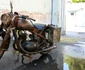Motocicleta germană descoperită în apele Dunării, la Budapesta (© Volksbund / Simone Schmid)