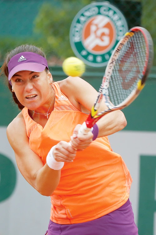 Sorana a obţinut la Roland Garros primul mare succes FOTO: AP