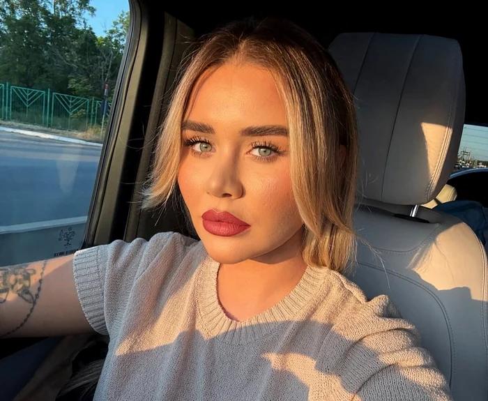 Alesia Mitriță, soția fostului fotbalist al Universității Craiova Sursa/Instagram