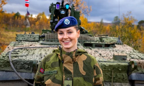 Prințesa Ingrid Alexandra în armată, Instagram (2) jpg