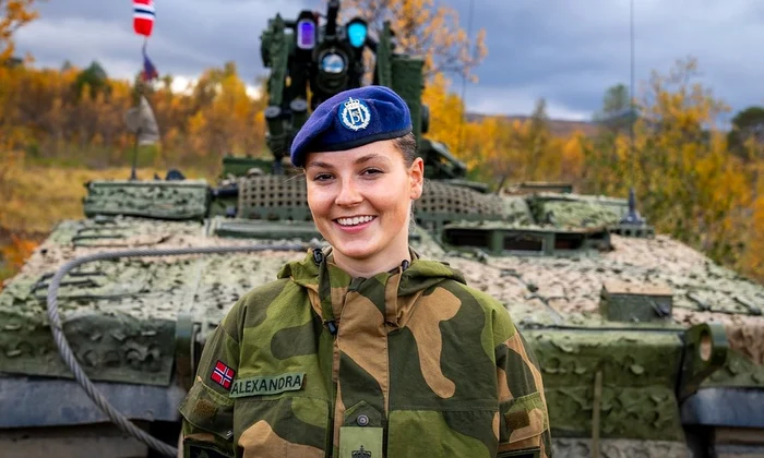 Prințesa Ingrid Alexandra în armată, Instagram (2) jpg