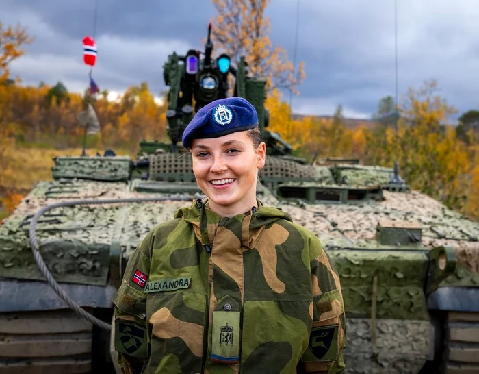 Prințesa Ingrid Alexandra în armată, Instagram (2) jpg