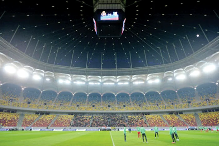 Meciul de pe  Arena Naţională  va fi cu casa închisă