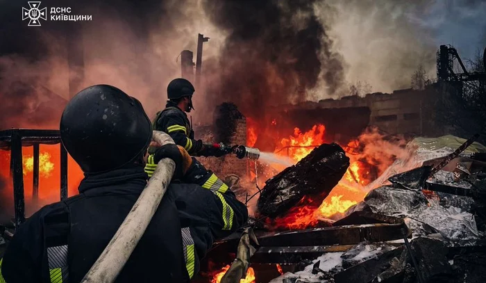 Kievul a fost atacat ultima oară cu rachete în luna august FOTO @EuromaidanPress / X