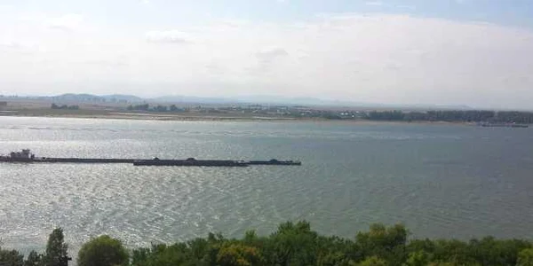 Dunărea la Galaţi. Foto